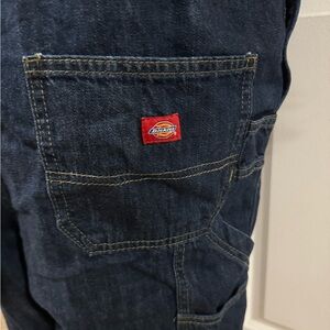 Duckies denim overalls size L